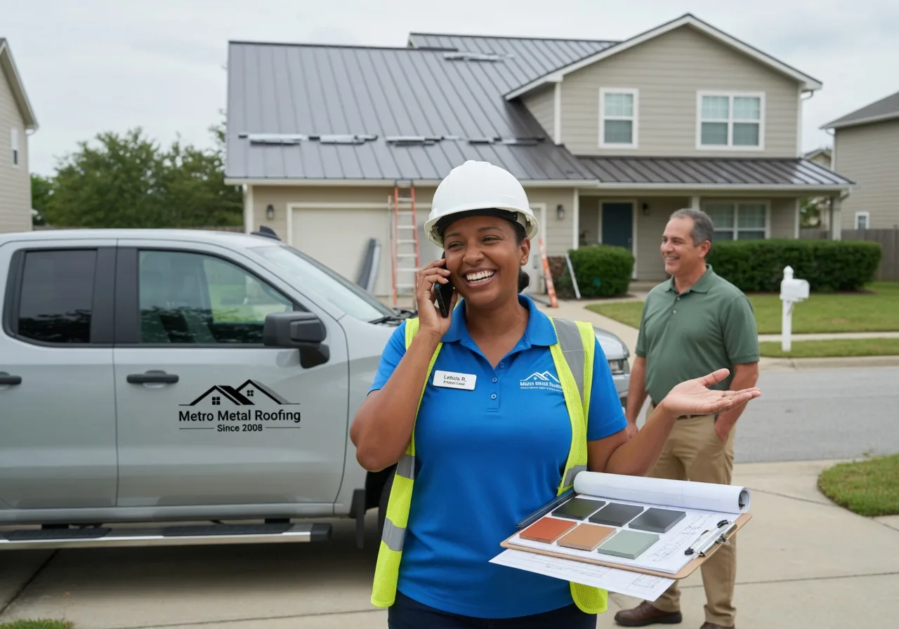Storm Damage Metal Roof Repair in Cherry Creek, NY